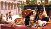 Alexandre Cabanel Cleopatra testing poisons on condemned prisoners oil on canvas